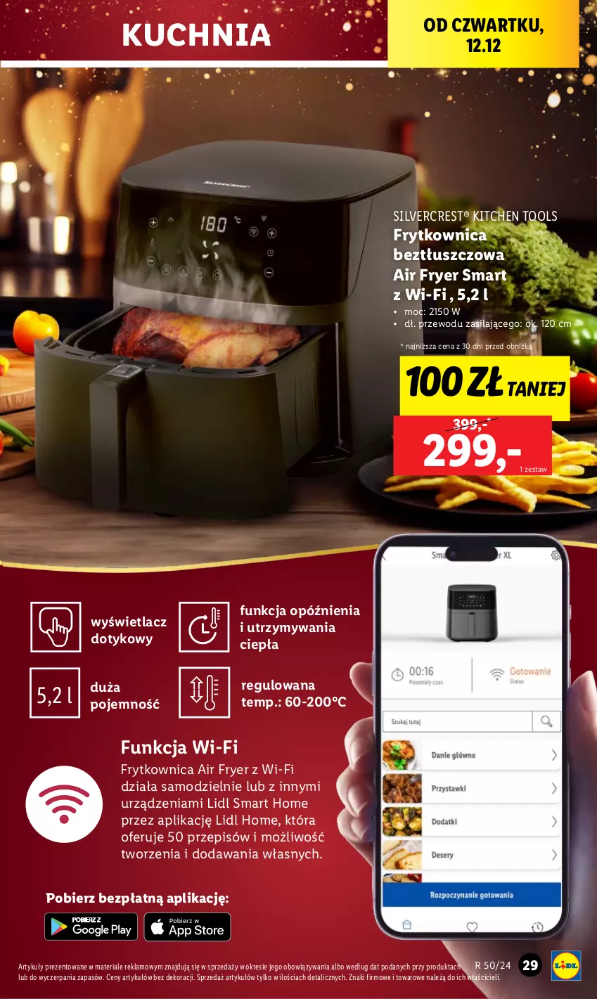 Gazetka promocyjna Lidl - GAZETKA - ważna 09.12 do 15.12.2024 - strona 31 - produkty: Kuchnia, Silvercrest