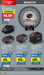 Gazetka promocyjna Lidl - GAZETKA - Gazetka - ważna od 15.12 do 15.12.2024 - strona 44 - produkty: Parkside, Warka, Akumulator