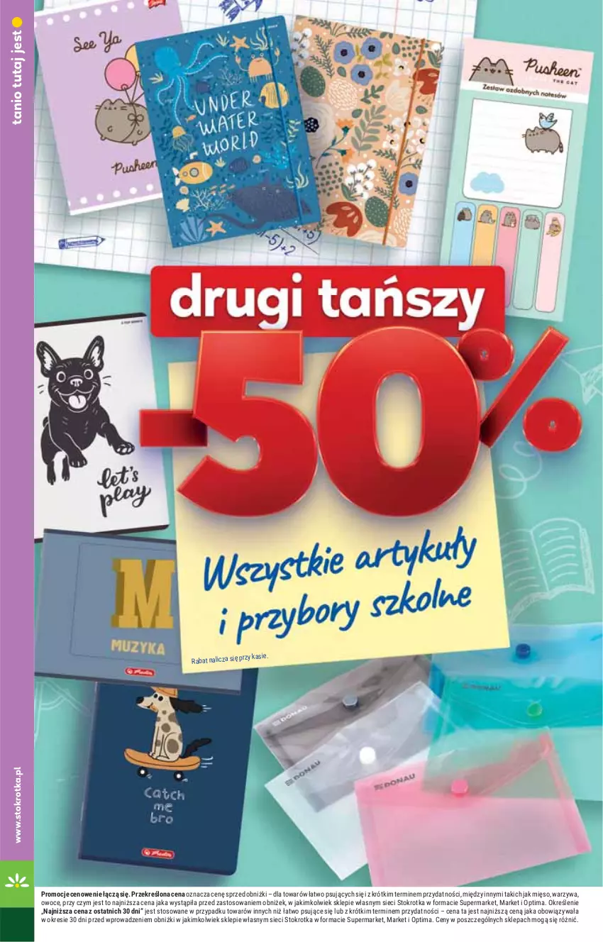 Gazetka promocyjna Stokrotka - Supermarket - ważna 20.08 do 26.08.2026 - strona 40 - produkty: Mięso, Optima, Owoce, Warzywa