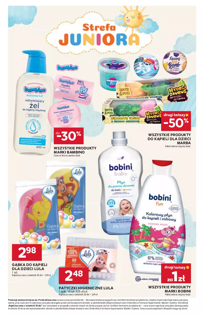 Gazetka promocyjna Stokrotka - Supermarket - ważna 20.08 do 26.08.2026 - strona 43 - produkty: Dzieci, Mięso, Optima, Owoce, Warzywa