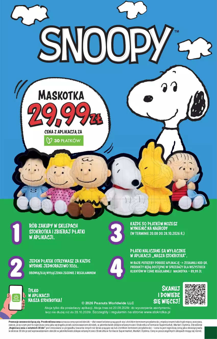 Gazetka promocyjna Stokrotka - Supermarket - ważna 20.08 do 26.08.2026 - strona 7 - produkty: Mięso, Optima, Owoce, Warzywa