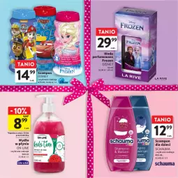 Gazetka promocyjna Intermarche - Gazetka - ważna od 05.06 do 05.06.2024 - strona 16 - produkty: Woda perfumowana, Mydło w płynie, Frozen, Perfum, Disney, Schauma, Szampon, Dzieci, Mydło, Woda