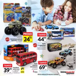 Gazetka promocyjna Intermarche - Gazetka - ważna od 05.06 do 05.06.2024 - strona 5 - produkty: Pojazd, Autobus, Monster truck, Hot Wheels