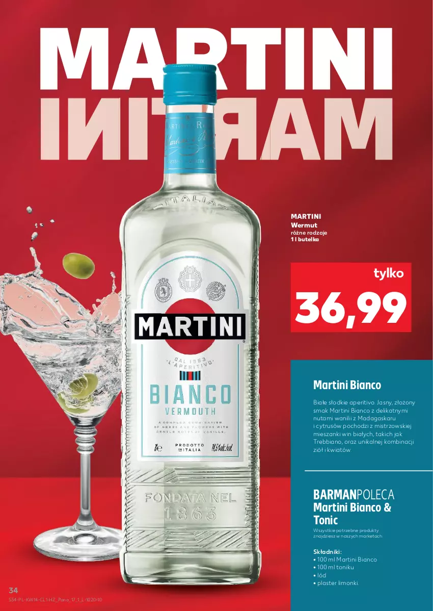 Gazetka promocyjna Kaufland - Barek Kauflandu - ważna 01.04 do 15.04.2026 - strona 34 - produkty: Martini, Tonik