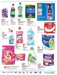 Gazetka promocyjna E Leclerc - Gazetka - ważna od 12.03 do 12.03.2022 - strona 23 - produkty: Ludwik, Do mycia naczyń, Spray do czyszczenia, Papier, Finish, Zawieszki, Bref, Tablet, Kret, Płyn do mycia naczyń, Papier toaletowy, Velvet, Płyn do płukania, Ręcznik, Rolki, Foxy, Płyn do mycia, Zmywarki, Ariel, Kapsułki do prania, Lazur, Olej, Tabletki do zmywarki