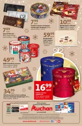 Gazetka promocyjna Auchan - Prezenty, które mile zaskoczą Hipermarkety - Gazetka - ważna od 10.11 do 10.11.2021 - strona 3 - produkty: Ciastka, Ser, Praliny, Tera, Babka, Jacobs, Lindt, Likier, Fa