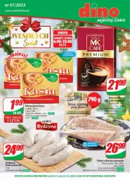 Gazetka promocyjna Dino - Gazetka 51 - Gazetka - ważna od 23.12 do 23.12.2023 - strona 1 - produkty: Ser, JBL, Margaryna, Dorsz, Kasia, Kiełbasa