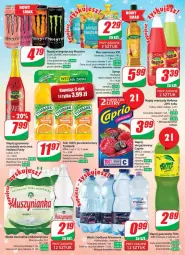 Gazetka promocyjna Dino - Gazetka 51 - Gazetka - ważna od 23.12 do 23.12.2023 - strona 2 - produkty: Sok, Mus, Napój energetyczny, Primavera, LANA, Oranżada, Hellena, Muszynianka, Napój gazowany, Prima, Tymbark, Syrop, Woda mineralna, Woda, Napój, Herbapol, Magnez