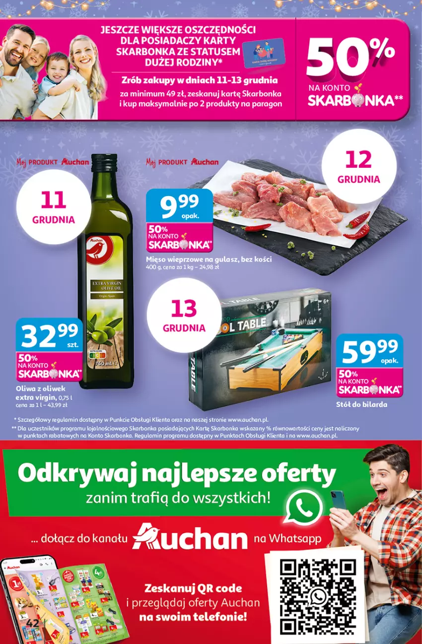 Gazetka promocyjna Auchan - Święta jak babcię kocham Hipermarket - ważna 11.12 do 17.12.2025 - strona 42