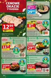 Gazetka promocyjna Auchan - Święta jak babcię kocham Hipermarket - Gazetka - ważna od 17.12 do 17.12.2025 - strona 14 - produkty: Piec, Mięso mielone, Szynka wieprzowa, Szynka, Schab wieprzowy, Burger, Kotlet, Kiełbasa biała, Kiełbasa, Mięso
