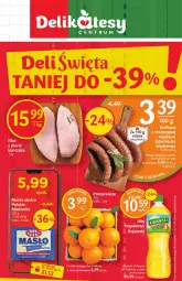 Gazetka promocyjna Delikatesy Centrum - Gazetka dodatkowa DC49 - Gazetka - ważna od 26.12 do 26.12.2022 - strona 1 - produkty: Kurczak, Kujawski, Koc, Mlekovita, Pomarańcze, Olej rzepakowy, Olej, Kiełbasa, Mleko