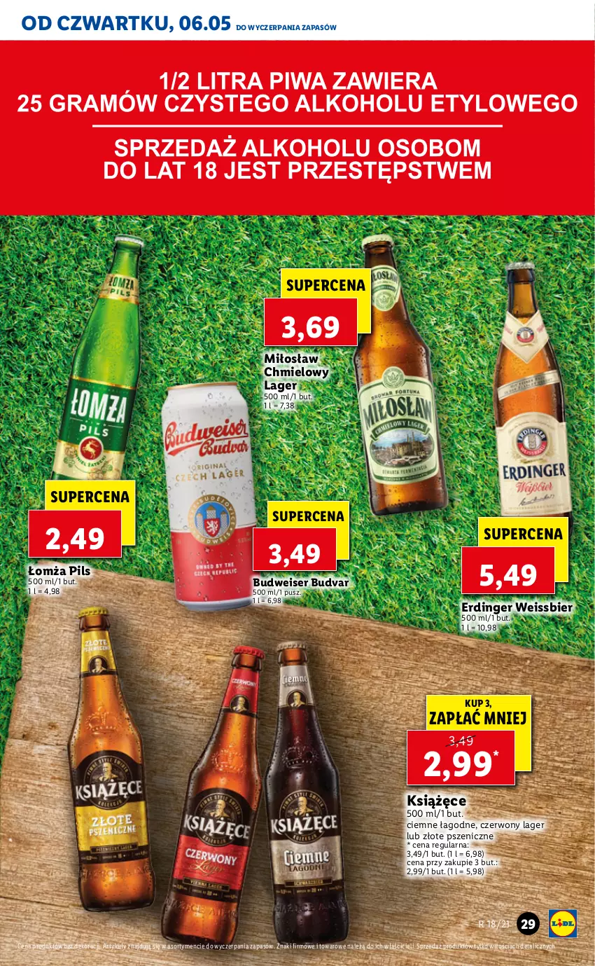 Gazetka promocyjna Lidl - GAZETKA - ważna 06.05 do 08.05.2021 - strona 29 - produkty: Książęce, Ser