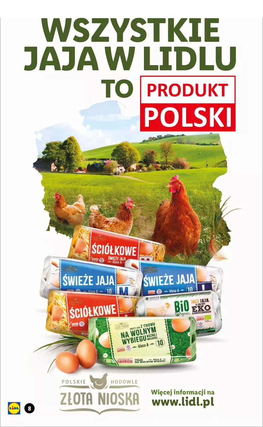 Gazetka promocyjna Lidl - GAZETKA - ważna 06.05 do 08.05.2021 - strona 8 - produkty: Jaja
