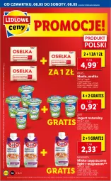 Gazetka promocyjna Lidl - GAZETKA - Gazetka - ważna od 08.05 do 08.05.2021 - strona 18 - produkty: Jogurt naturalny, Gra, Zott, Jogurt, Mlekovita, Pilos, Mleko zagęszczone, Masło, Magnez, Mleko