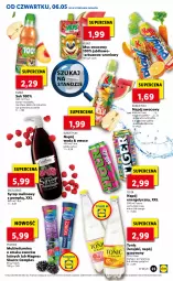 Gazetka promocyjna Lidl - GAZETKA - Gazetka - ważna od 08.05 do 08.05.2021 - strona 25 - produkty: Sok, Mus, Napój energetyczny, Tiger, Napój gazowany, Syrop, Limonka, Owoce, Kubuś, Arbuz, Woda, Mango, Napój, Magnez, Grejpfrut