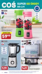 Gazetka promocyjna Aldi - Pełny katalog - Gazetka - ważna od 07.01 do 07.01.2022 - strona 26 - produkty: Piec, Sok, Ryż, Blender, Pojemnik, Sitko, Smoothie, Nuty, Pokrywa, Miska