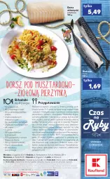 Gazetka promocyjna Kaufland - RYBY - Gazetka - ważna od 16.02 do 16.02.2022 - strona 2 - produkty: Piec, Polędwica, Makaron, Sól, Por, Mus, Pietruszka, Bulion, Pomidorki, Tusz, Lion, Talerz, Pieprz, Pieczarka, Chleb, Piekarnik, Dorsz, Wagi, Orka, Fa