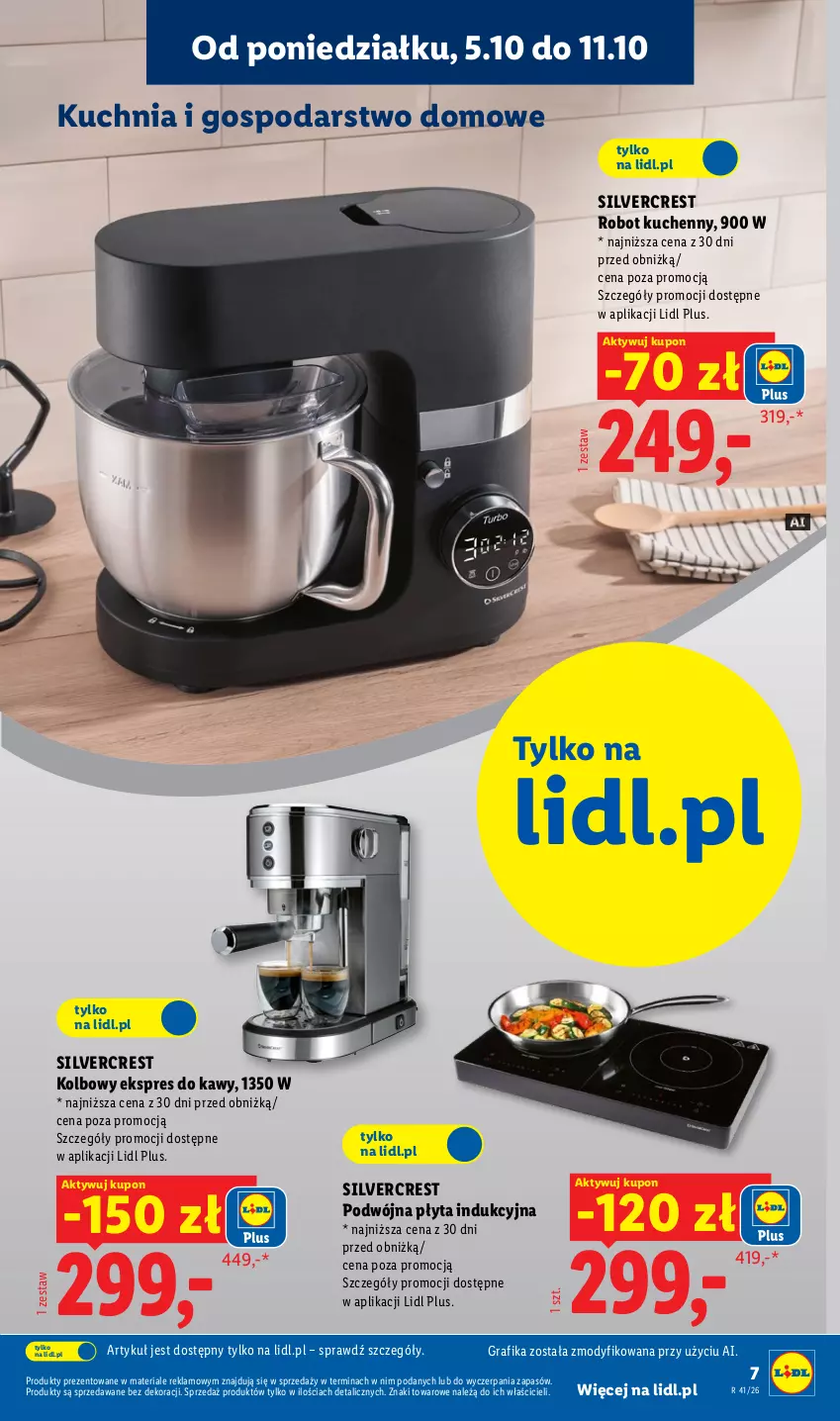 Gazetka promocyjna Lidl - Gazetka ważna od 05.10 do 10.10 - ważna 05.10 do 10.10.2026 - strona 11 - produkty: Gra, Grafika, Kuchnia, Płyta, Płyta indukcyjna, Robot, Silvercrest
