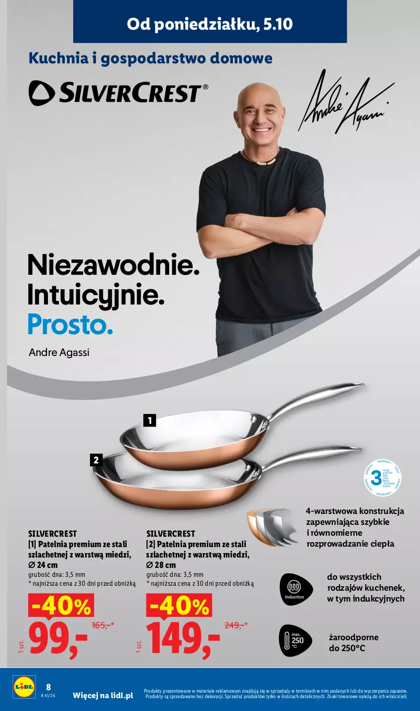 Gazetka promocyjna Lidl - Gazetka ważna od 05.10 do 10.10 - ważna 05.10 do 10.10.2026 - strona 12 - produkty: Kuchnia, Patelnia, Por, Silvercrest
