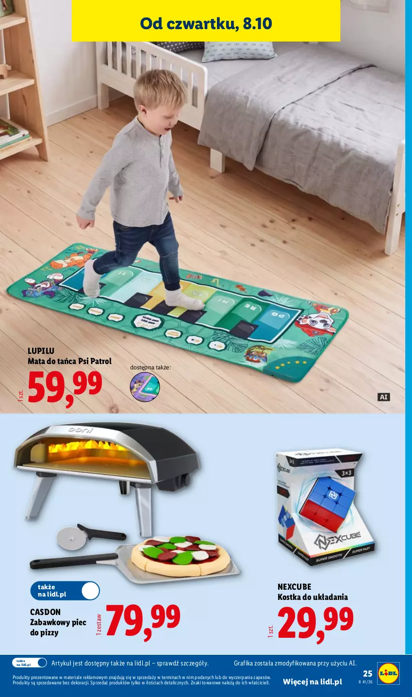 Gazetka promocyjna Lidl - Gazetka ważna od 05.10 do 10.10 - ważna 05.10 do 10.10.2026 - strona 35 - produkty: Gra, Grafika, Piec, Psi Patrol