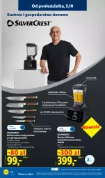 Gazetka promocyjna Lidl - Gazetka ważna od 05.10 do 10.10 - Gazetka - ważna od 10.10 do 10.10.2026 - strona 18 - produkty: Silvercrest, Sok, Noż, Blender, Kuchnia, Pojemnik, Nóż szefa kuchni, Fa