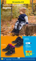 Gazetka promocyjna Lidl - Gazetka ważna od 05.10 do 10.10 - Gazetka - ważna od 10.10 do 10.10.2026 - strona 34 - produkty: Top, Por, Gra, Buty, Barefoot, Dzieci, Grafika