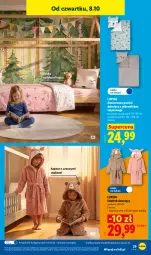 Gazetka promocyjna Lidl - Gazetka ważna od 05.10 do 10.10 - Gazetka - ważna od 10.10 do 10.10.2026 - strona 39 - produkty: Gra, Pościel, Poszewka, Szlafrok, Dzieci, Grafika