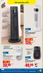 Gazetka promocyjna Lidl - Gazetka ważna od 05.10 do 10.10 - Gazetka - ważna od 10.10 do 10.10.2026 - strona 47 - produkty: Gra, Termos, Termowentylator, Grafika