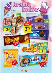 Gazetka promocyjna Prim Market - Gazetka - ważna od 20.07 do 20.07.2022 - strona 11 - produkty: Lubisie, Sok, Lion, Lody, Baton, Oreo, Biszkopty, Milka