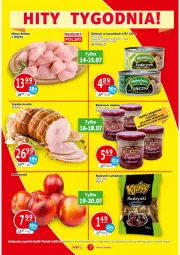 Gazetka promocyjna Prim Market - Gazetka - ważna od 20.07 do 20.07.2022 - strona 7 - produkty: Sos, Ser, Pekpol, Kawa, Dell, Szynka, Rodzynki, Tuńczyk, Olej, Mięso, Nektar