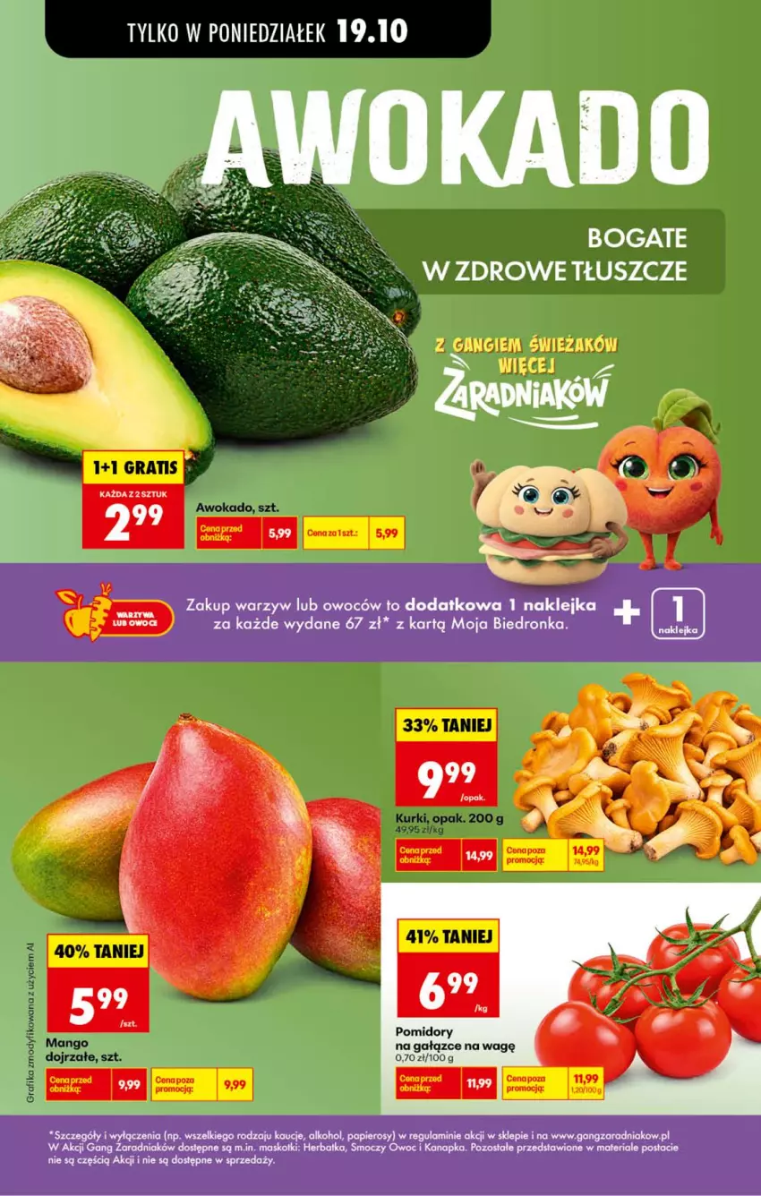 Gazetka promocyjna Biedronka - Od Poniedziałku - ważna 19.10 do 24.10.2026 - strona 13 - produkty: Klej, Papier, Pomidory