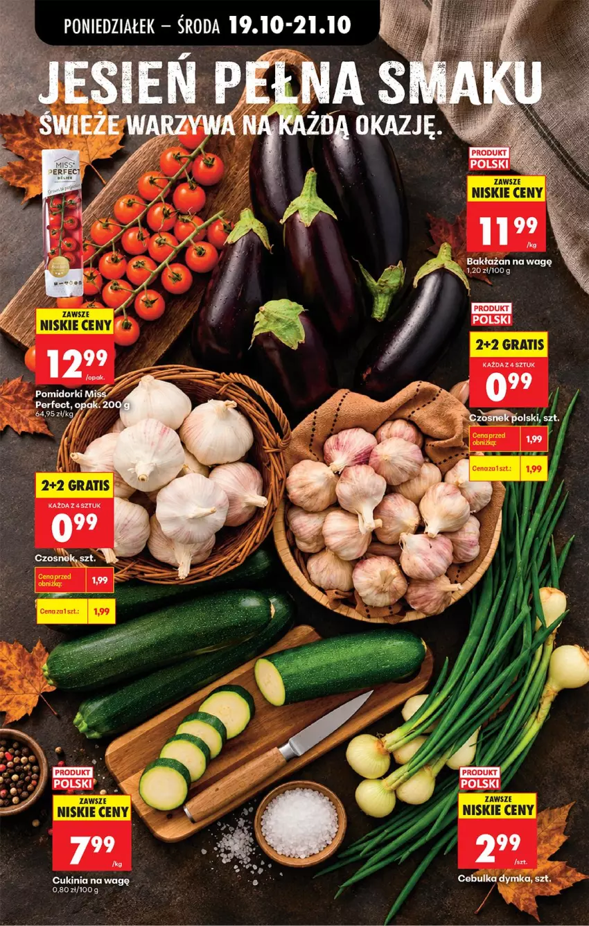 Gazetka promocyjna Biedronka - Od Poniedziałku - ważna 19.10 do 24.10.2026 - strona 24 - produkty: Pomidorki