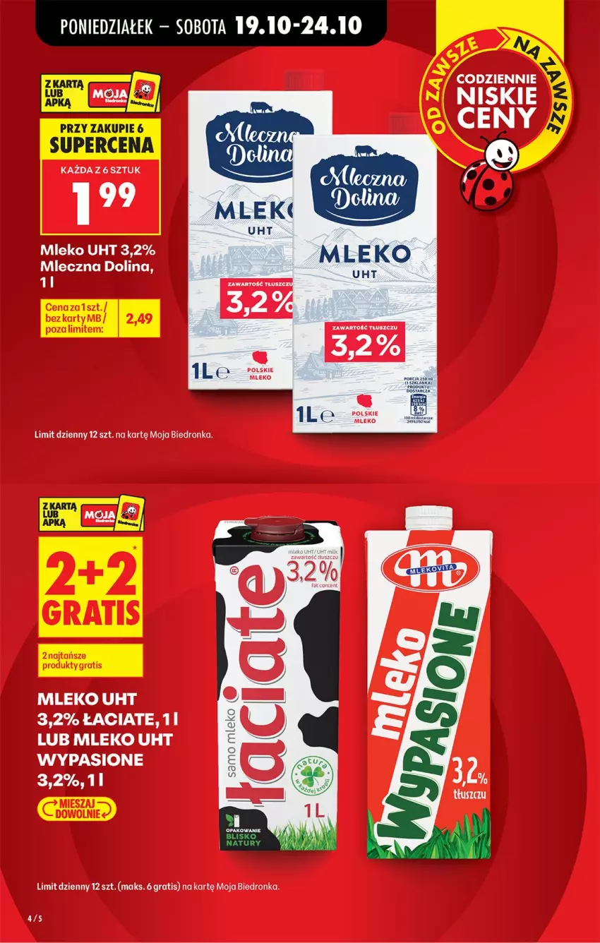 Gazetka promocyjna Biedronka - Od Poniedziałku - ważna 19.10 do 24.10.2026 - strona 6 - produkty: Gra, Mleko