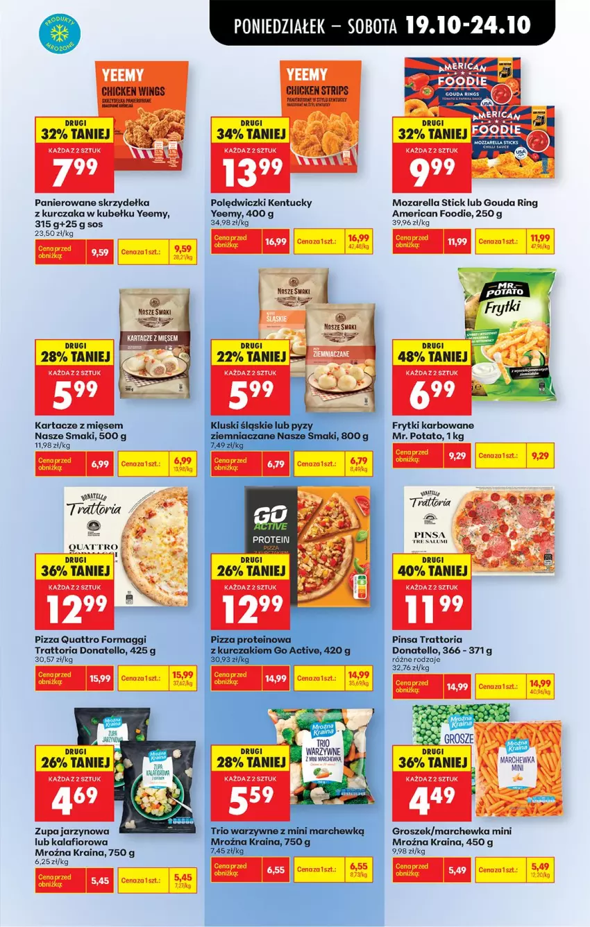 Gazetka promocyjna Biedronka - Od Poniedziałku - ważna 19.10 do 24.10.2026 - strona 61 - produkty: Fa, Frytki, Gouda, Gra, Groszek, Kalafior, Kurczak, Maggi, Marchewka, Pizza, Sos, Zupa