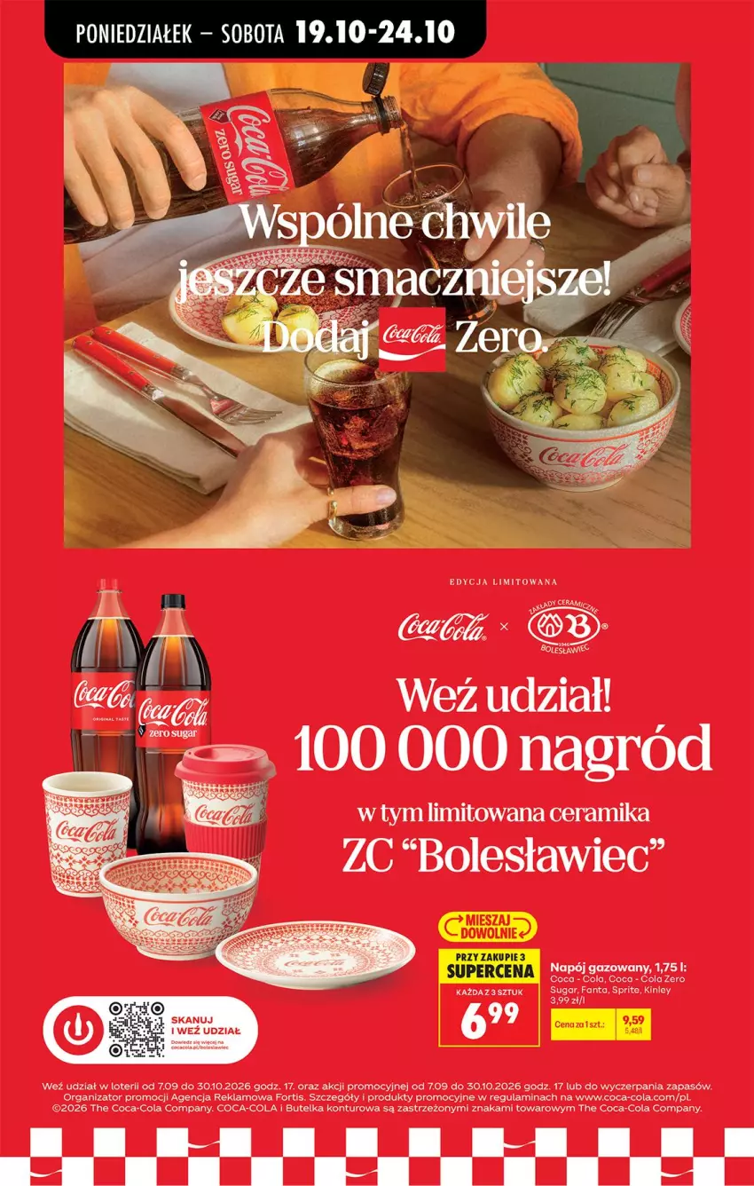 Gazetka promocyjna Biedronka - Od Poniedziałku - ważna 19.10 do 24.10.2026 - strona 72 - produkty: Coca-Cola, Fa, Fanta, Sprite