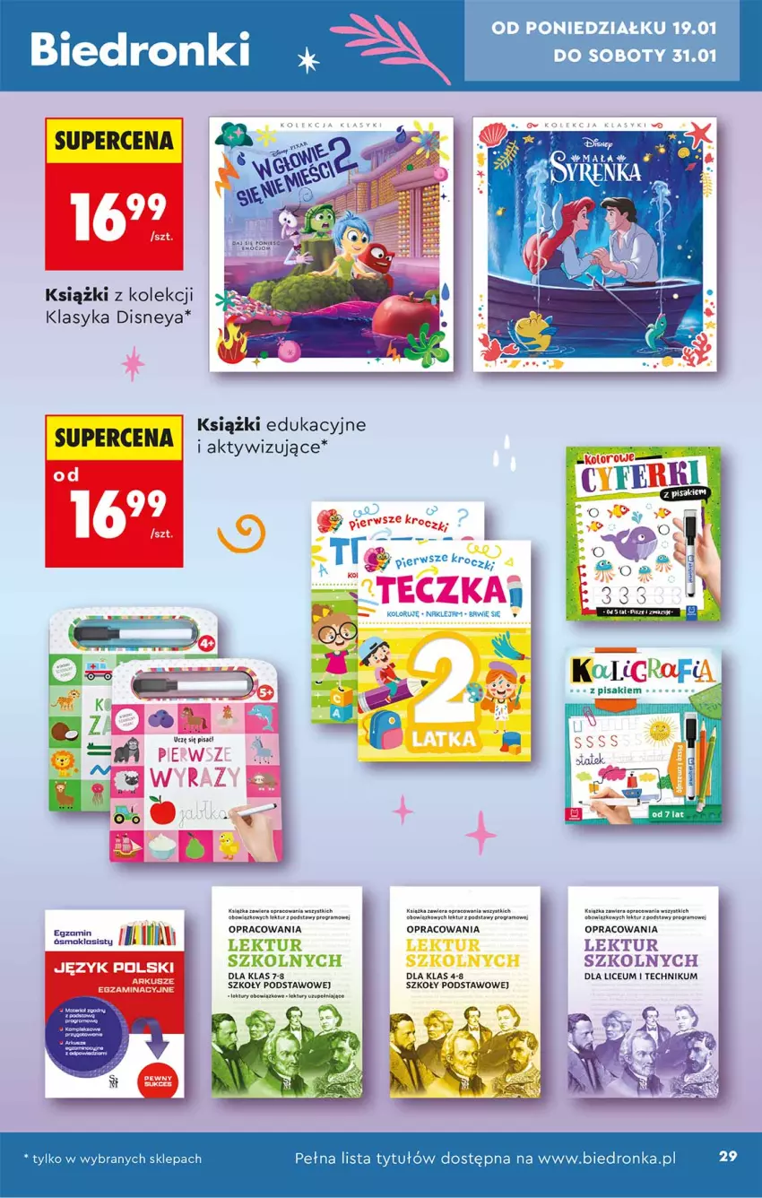 Gazetka promocyjna Biedronka - Okazje Tygodnia - ważna 17.01 do 31.01.2026 - strona 29 - produkty: Disney, Fa, Gra, Jaja