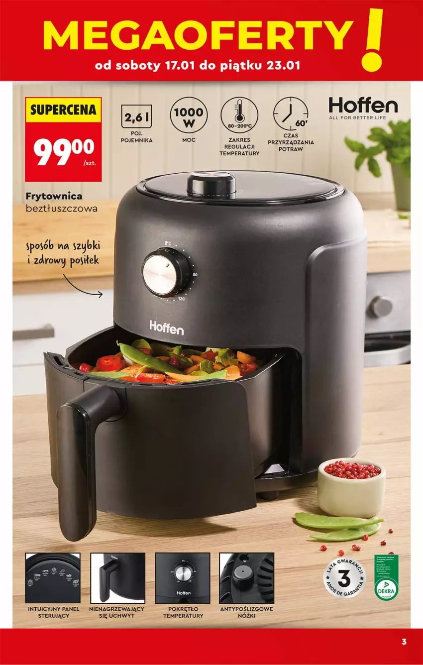 Gazetka promocyjna Biedronka - Okazje Tygodnia - ważna 17.01 do 31.01.2026 - strona 3 - produkty: Pojemnik