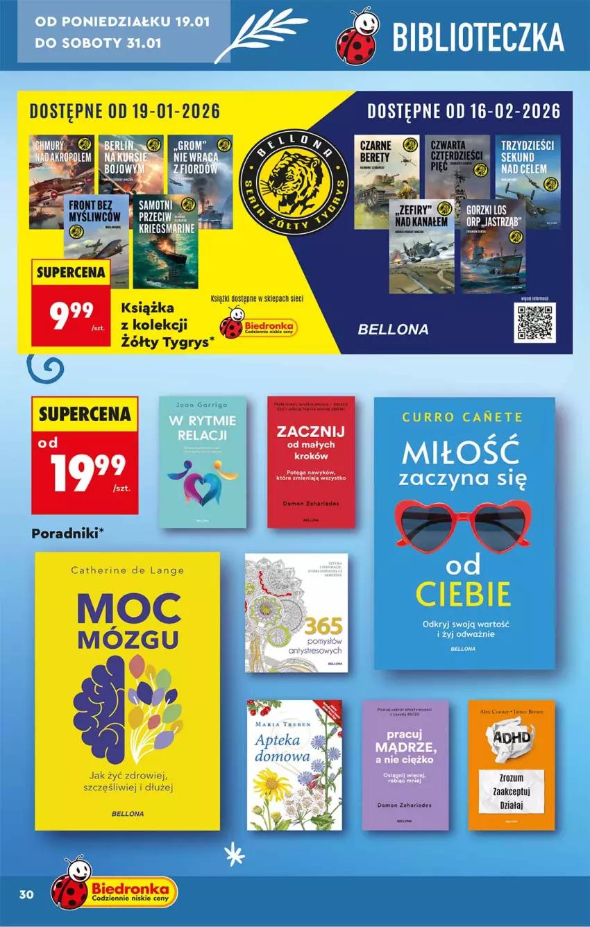 Gazetka promocyjna Biedronka - Okazje Tygodnia - ważna 17.01 do 31.01.2026 - strona 30 - produkty: Bell, Fa, Por