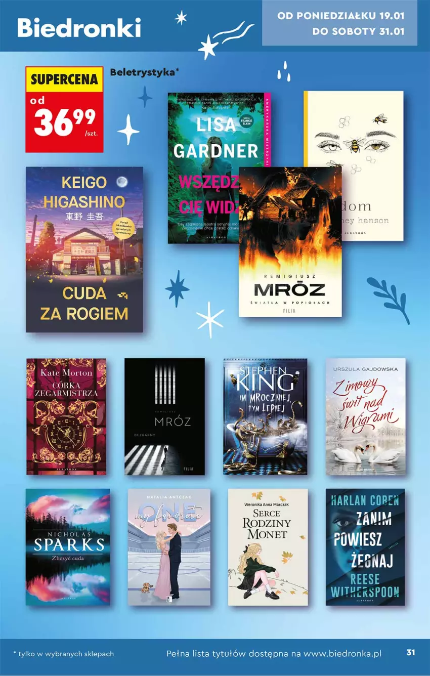 Gazetka promocyjna Biedronka - Okazje Tygodnia - ważna 17.01 do 31.01.2026 - strona 31 - produkty: Fa, Ser