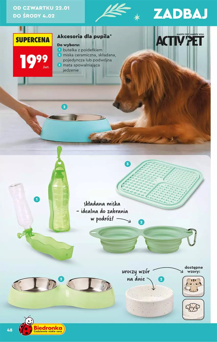 Gazetka promocyjna Biedronka - Okazje Tygodnia - ważna 17.01 do 31.01.2026 - strona 48 - produkty: Miska