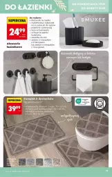 Gazetka promocyjna Biedronka - Okazje Tygodnia - Gazetka - ważna od 31.01 do 31.01.2026 - strona 11 - produkty: Papier, Dywanik, Wieszak, Szczotka, Pojemnik z pokrywką, Pojemnik, Taca, Papier toaletowy, Mydelniczka, Haczyk, Mydło, Dozownik, Szczotka do WC, Dywan