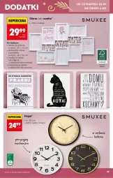 Gazetka promocyjna Biedronka - Okazje Tygodnia - Gazetka - ważna od 31.01 do 31.01.2026 - strona 33 - produkty: Papier, Ramka, Zegar, Bateria, Obraz, Fa
