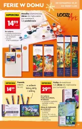 Gazetka promocyjna Biedronka - Okazje Tygodnia - Gazetka - ważna od 31.01 do 31.01.2026 - strona 35 - produkty: Zawieszki, Pastele olejne, Obraz, Olej, LG, Fa