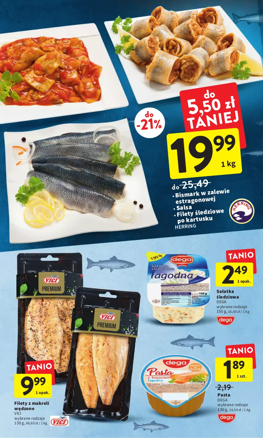 Gazetka promocyjna Intermarche - Gazetka Intermarche - ważna 24.11 do 30.11.2022 - strona 22 - produkty: Dega, Sałat, Sałatka, Salsa