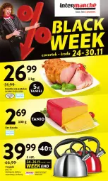 Gazetka promocyjna Intermarche - Gazetka Intermarche - Gazetka - ważna od 30.11 do 30.11.2022 - strona 1 - produkty: Ser, Czajnik, Szynka, Gouda
