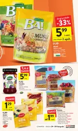 Gazetka promocyjna Intermarche - Gazetka Intermarche - Gazetka - ważna od 30.11 do 30.11.2022 - strona 31 - produkty: Migdały łuskane, Top, Mus, Migdały, Rodzynki, Delecta, Budyń