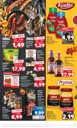 Gazetka promocyjna Kaufland - Gazetka tygodnia - Gazetka - ważna od 28.06 do 28.06.2023 - strona 15 - produkty: Ketchup, Prymat, Sos, Ser, Mus, Gry, Węgiel drzewny, Bell, Beko, Morliny, Kotlin, Kaszanka, Grill, Kasza, Kiełbasa, Olewnik, Musztarda, Kiełbasa śląska