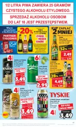 Gazetka promocyjna Kaufland - Gazetka tygodnia - Gazetka - ważna od 28.06 do 28.06.2023 - strona 41 - produkty: Piwa, Piwo, Por, Gra, Tyskie, Warka, Carlsberg, Piwo jasne, Sport, Waga, Kozel