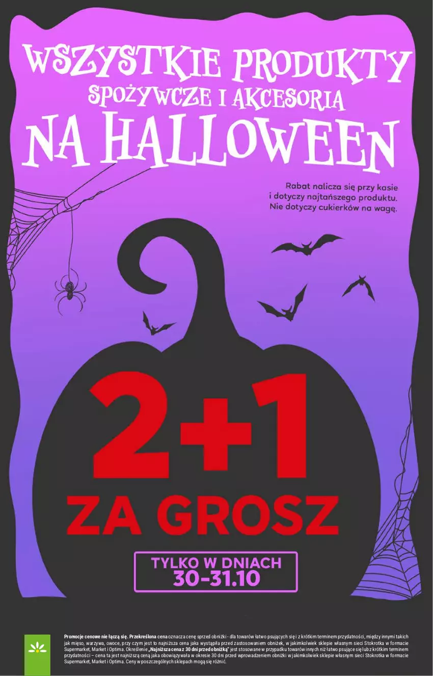 Gazetka promocyjna Stokrotka - Supermarket - ważna 29.10 do 04.11.2026 - strona 3 - produkty: Mięso, Optima, Owoce, Warzywa