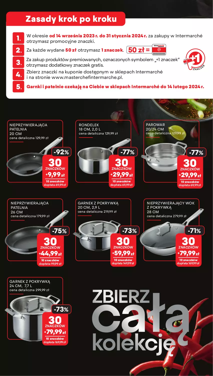 Gazetka promocyjna Intermarche - Gazetka Intermarche - ważna 14.09 do 20.09.2023 - strona 3 - produkty: Garnek, Gra, Patelnia, Rondel